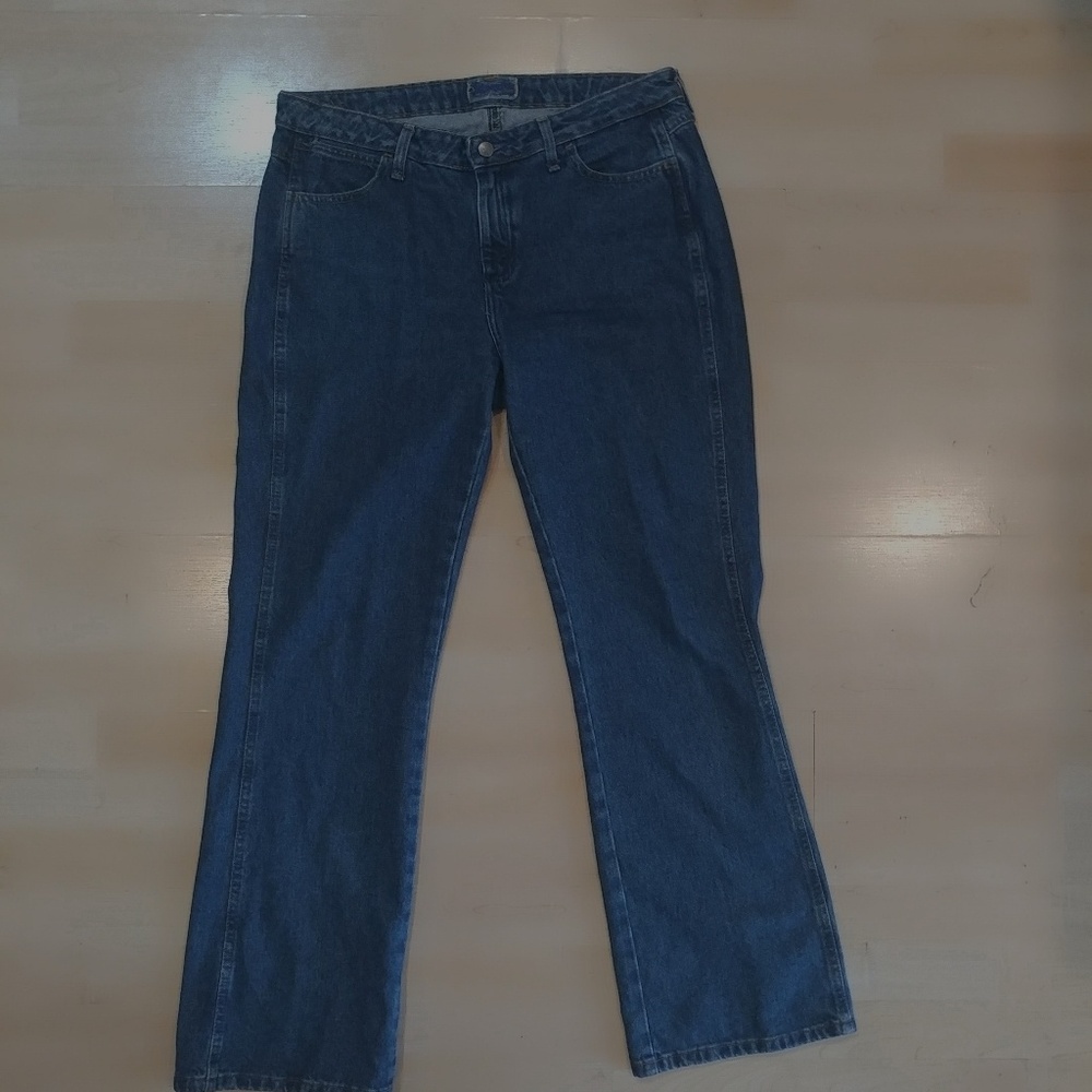 Womens Wrangler Stonewash Mid Rise Cowboy Cut Jean